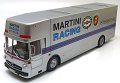Mercedes O 317 renntransporter Porsche Martini Racing - Schuco 1.18 (2)